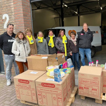 Donatie voedselbank Gouda